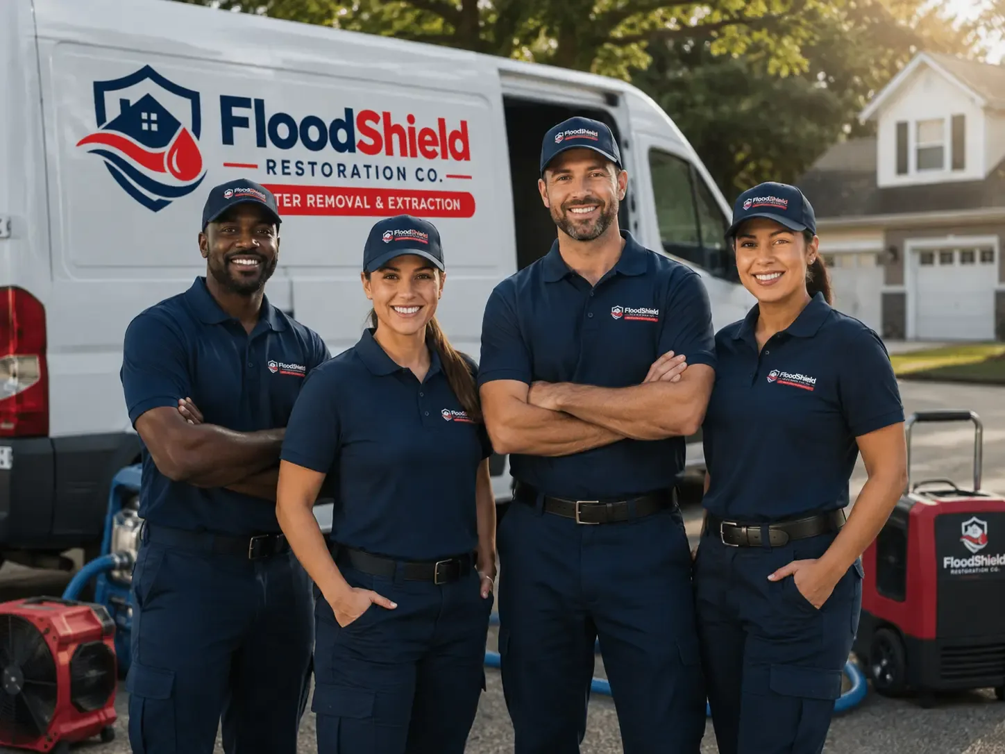 Flood Damage Restoration company in Monroe Center, IL